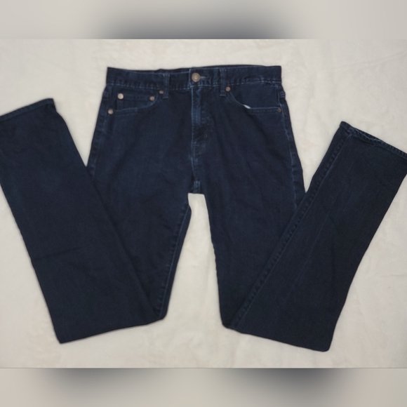 American Eagle Outfitters Blue Straight Jeans Classic Denim - Picture 1 of 14